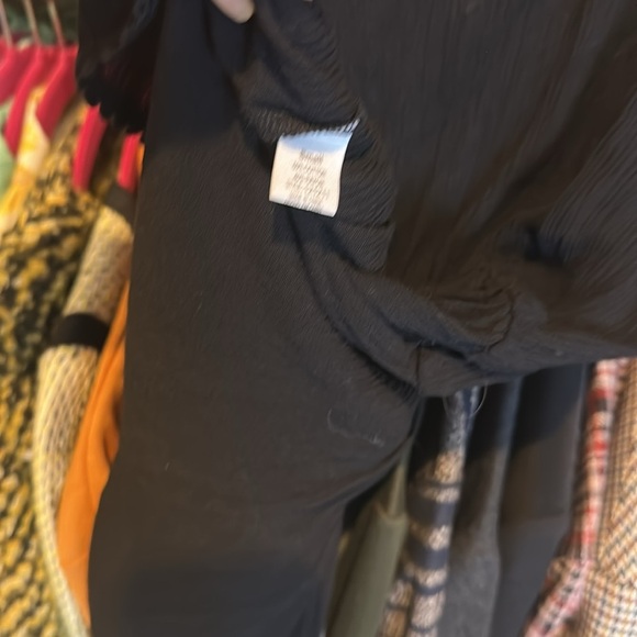 Unbranded black sleeveless tie back embroidered romper size S - Picture 2 of 3